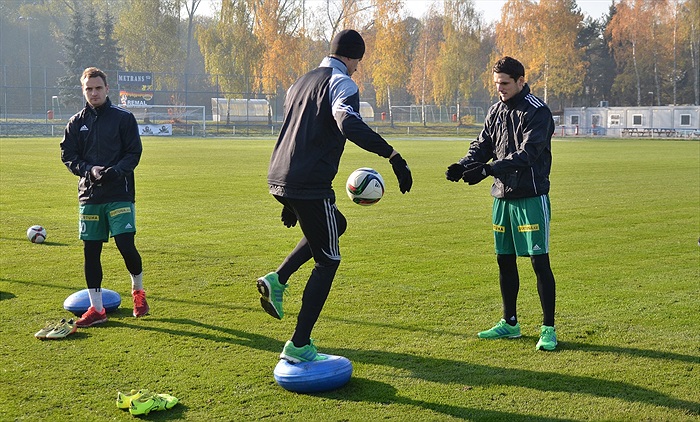 Mrazivý trénink v Uhříněvsi