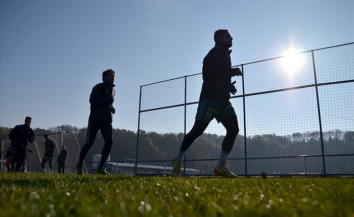 Mrazivý trénink v Uhříněvsi