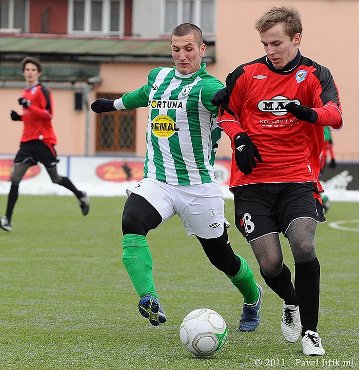 Bohemians 1905 - Sezimovo Ústí 1:1 (0:1)