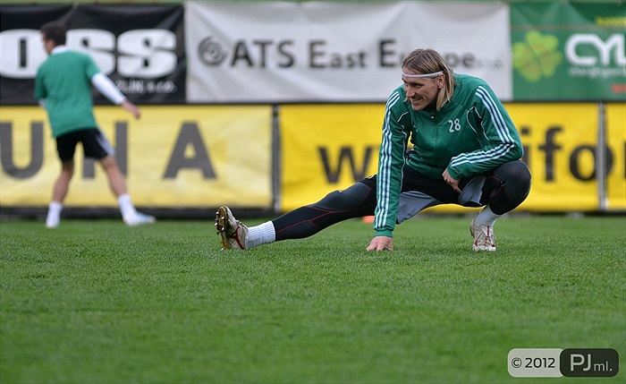 Středeční trénink Bohemians 1905