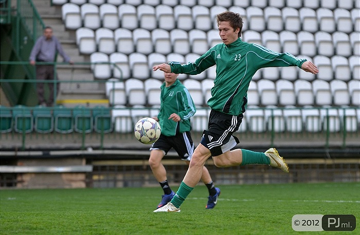 Středeční trénink Bohemians 1905