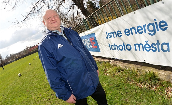 Rozcvičení před utkáním se Slavií