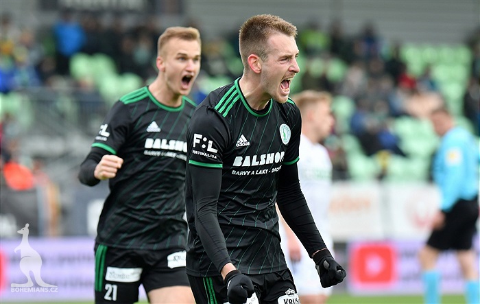 Karviná - Bohemians 1:1 (1:0)
