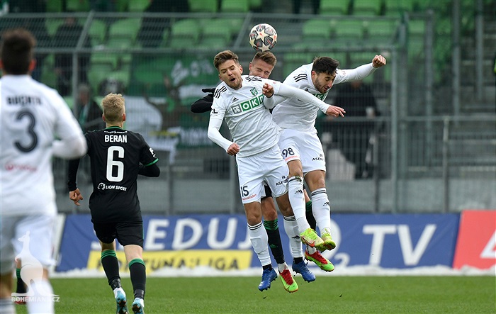 Karviná - Bohemians 1:1 (1:0)
