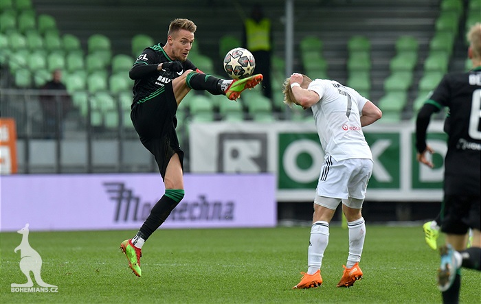 Karviná - Bohemians 1:1 (1:0)