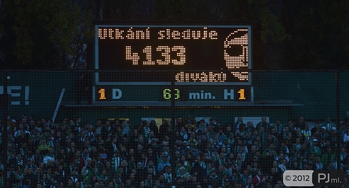 Bohemians 1905 - FK Viktoria Žižkov 1:1 (0:0)