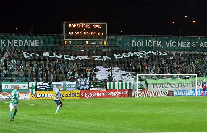 Bohemians Praha 1905 - FK Mladá Boleslav 1:1 (0:1)
