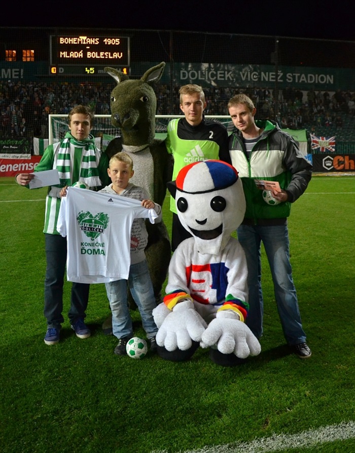 Bohemians Praha 1905 - FK Mladá Boleslav 1:1 (0:1)