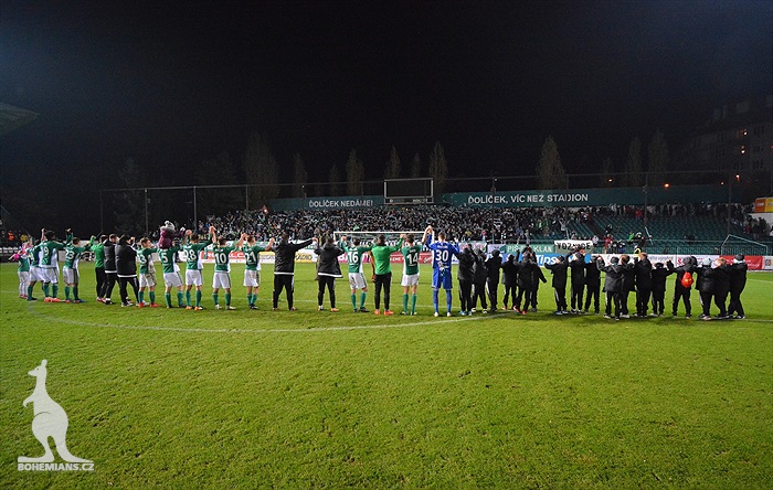 Bohemians - Olomouc 1:1 (0:1)