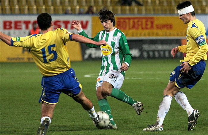 Morávek patřil k nejlepším hráčům.