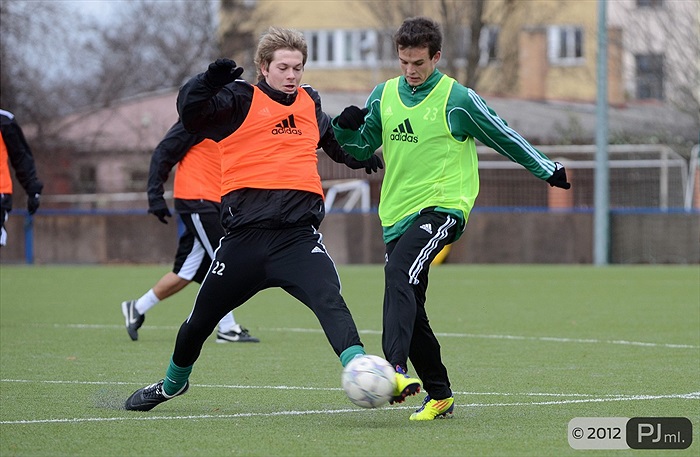 Zimní příprava na Vyšehradě