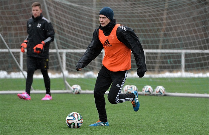 Odpolední trénink na hřišti