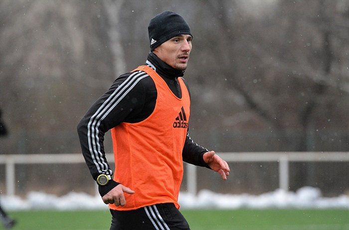 Odpolední trénink na hřišti