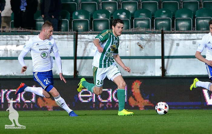 Bohemians Praha 1905 - FK Mladá Boleslav 1:1 (3:4pen).