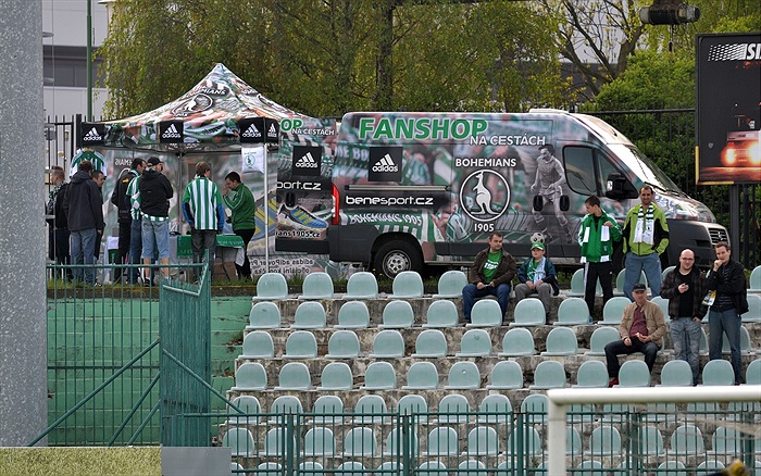 FK Baník Most - Bohemians Praha 1905 0:1 (0:0)