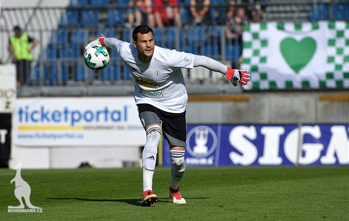 SK Sigma Olomouc - Bohemians Praha 1905 1:1 (0:1)