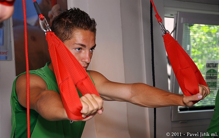 Klokani v rukou fyzioterapeutky Alice Hamáčkové