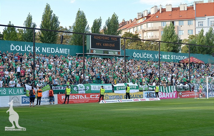 Bohemians - Karviná 2:1 (1:1) 
