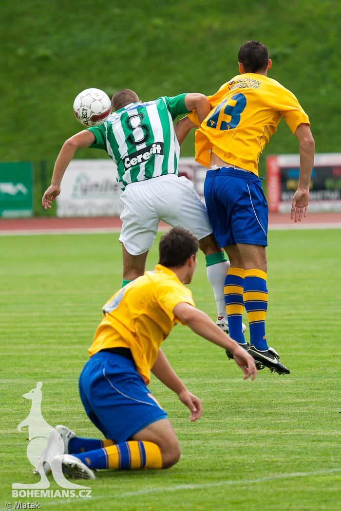 Slovan Varnsdorf - Bohemians 1905 1:1, 5:4 pp