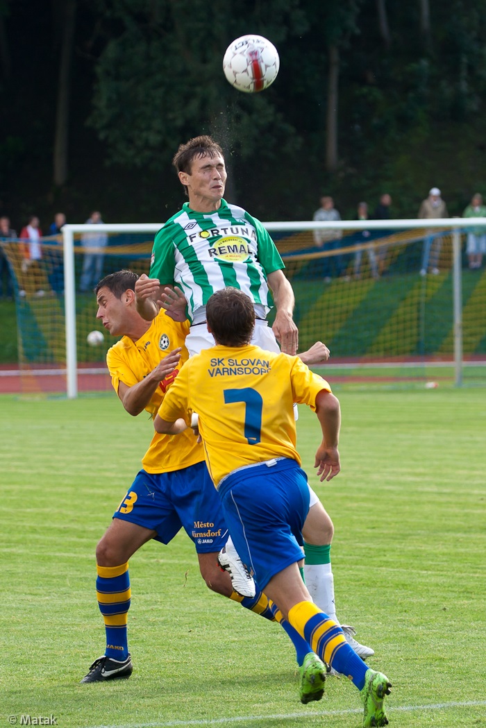 Slovan Varnsdorf - Bohemians 1905 1:1, 5:4 pp