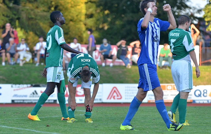 Jiskra Domažlice - Bohemians Praha 1905 2:1 (1:1)