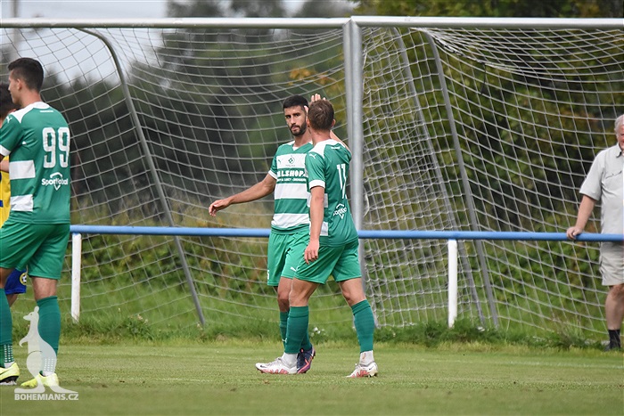 Bohemians B - Písek 4:2 (3:1)