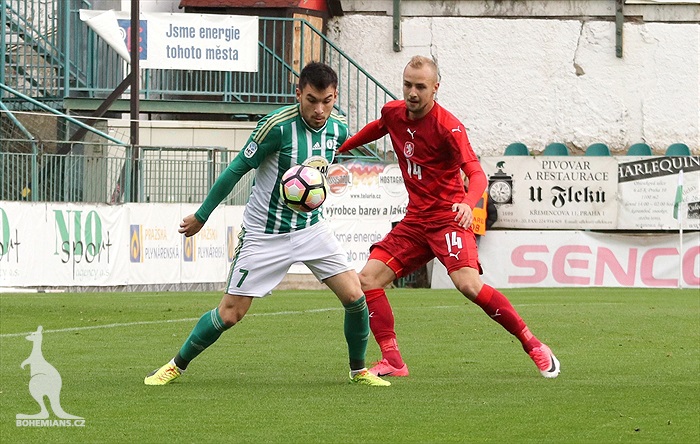 Bohemians - Česká republika U21 1:3 (0:1)