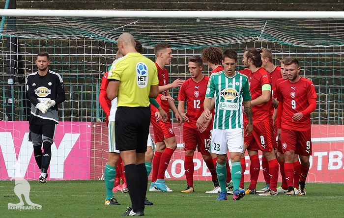 Bohemians - Česká republika U21 1:3 (0:1)