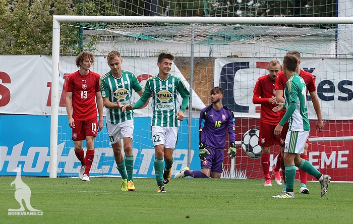 Bohemians - Česká republika U21 1:3 (0:1)