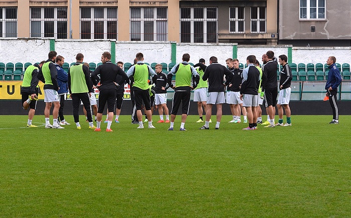 Středeční dopolední trénink A týmu