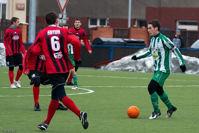 Utkání Dragoun cupu 2010 Bohemians B proti Sezimovu Ústí s výsledkem 4:4