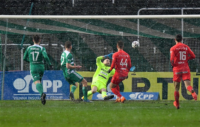 Bohemians - Zbrojovka 2:1 (2:1)