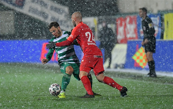 Bohemians - Zbrojovka 2:1 (2:1)