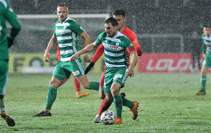 Bohemians - Zbrojovka 2:1 (2:1)