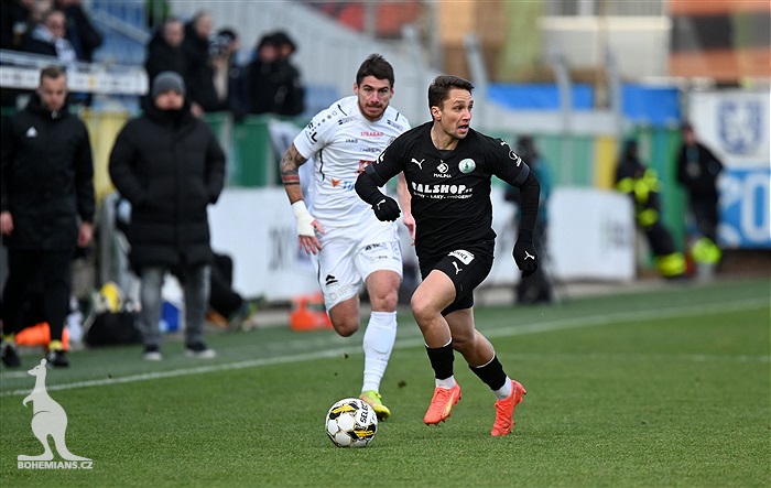 Hradec Králové - Bohemians 0:2 (0:2)