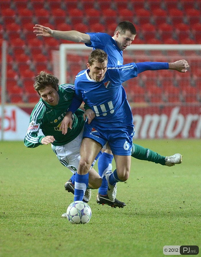 Bohemians 1905 - Baník Ostrava 0:1 (0:1)