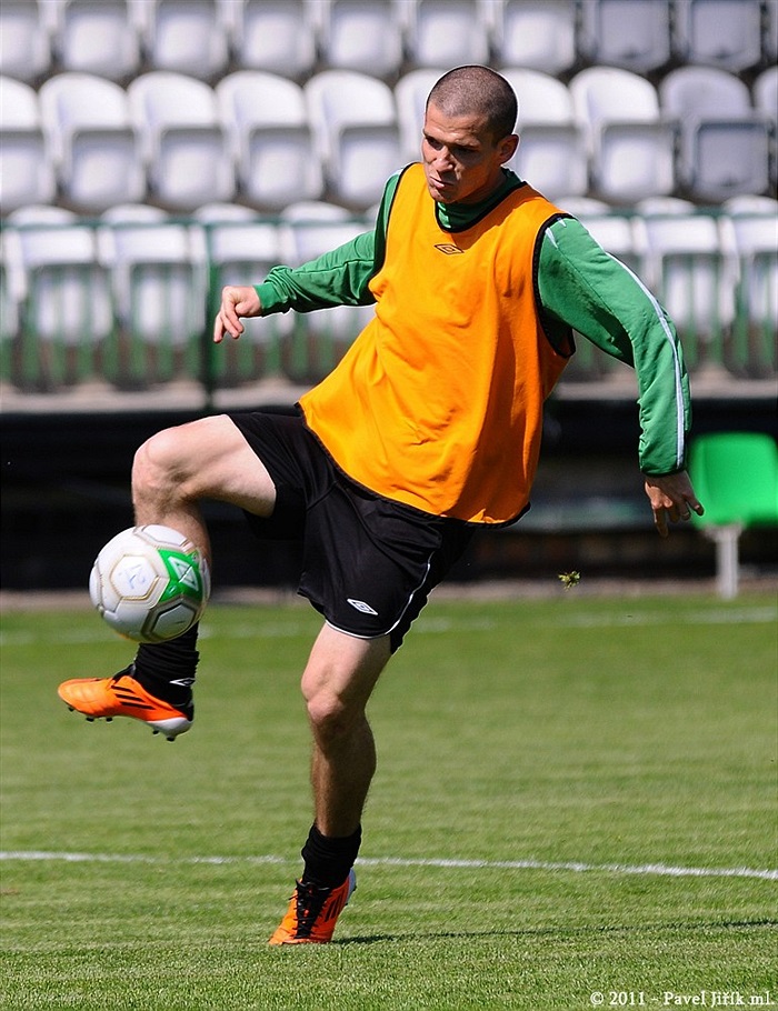 Páteční příprava Klokanů na utkání s Olomoucí