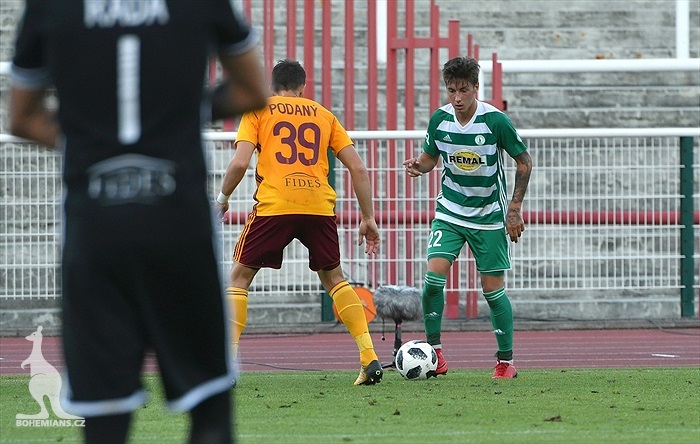 FK Dukla Praha - Bohemians Praha 1905 0:1 (0:1)