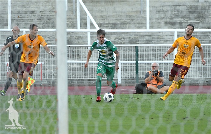 FK Dukla Praha - Bohemians Praha 1905 0:1 (0:1)