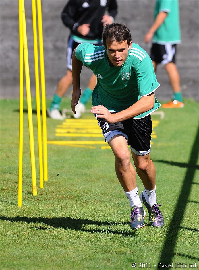 V úterý trénovala Bohemka dvoufázově