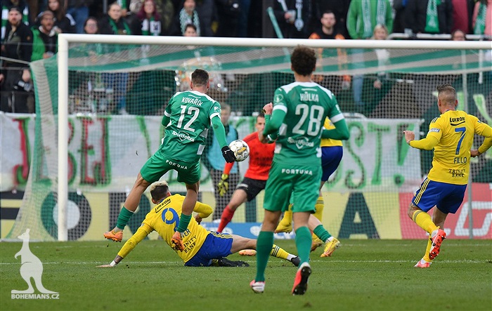 Bohemians - Zlín 3:2 (0:2)