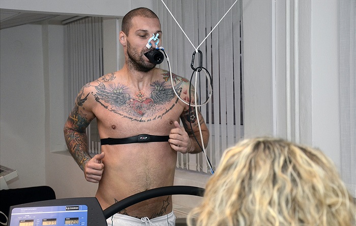 Kondiční testy na FTVS UK