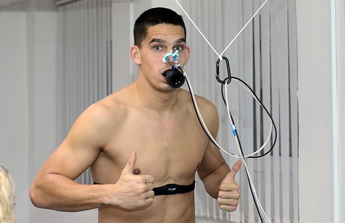 Kondiční testy na FTVS UK