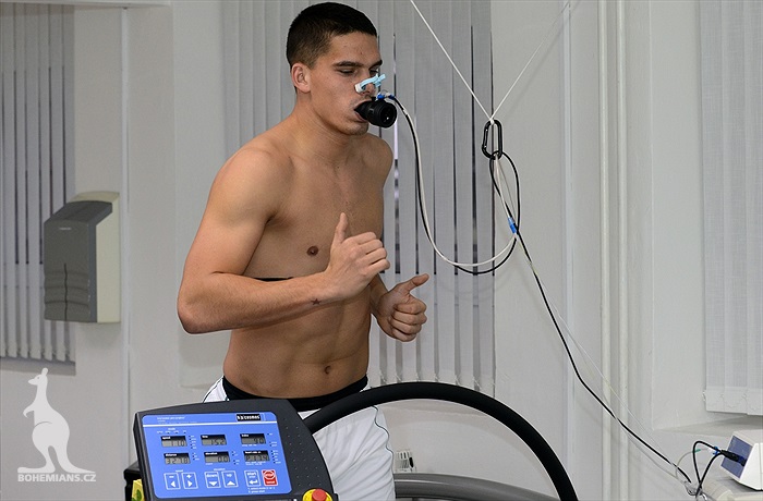 Kondiční testy na FTVS UK