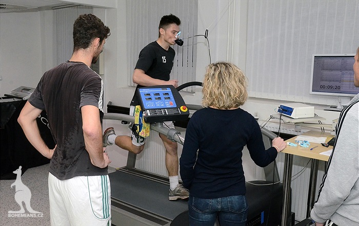 Kondiční testy na FTVS UK