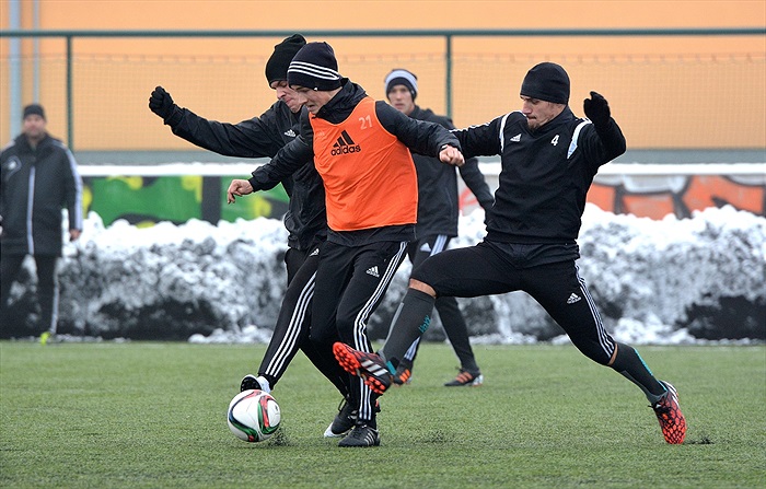 Do čtvrtečního tréninku se zapojil i Michal Švec