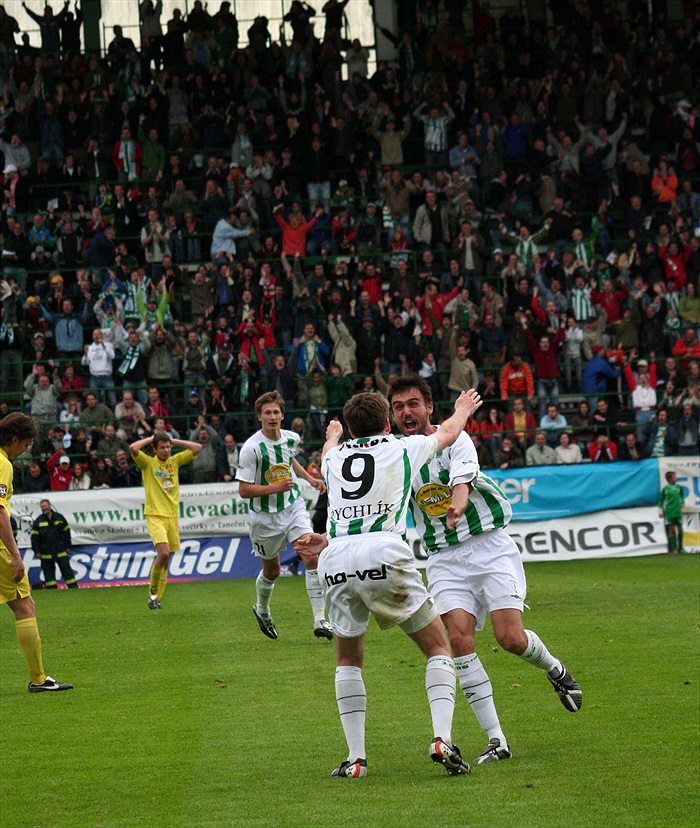 Radost tribun i hráčů.