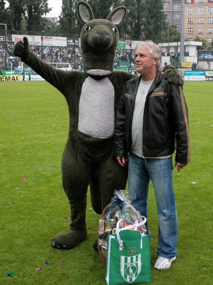 Pavel Chaloupka slavil padesátiny, Bohemka mu přála vše nejlepší.