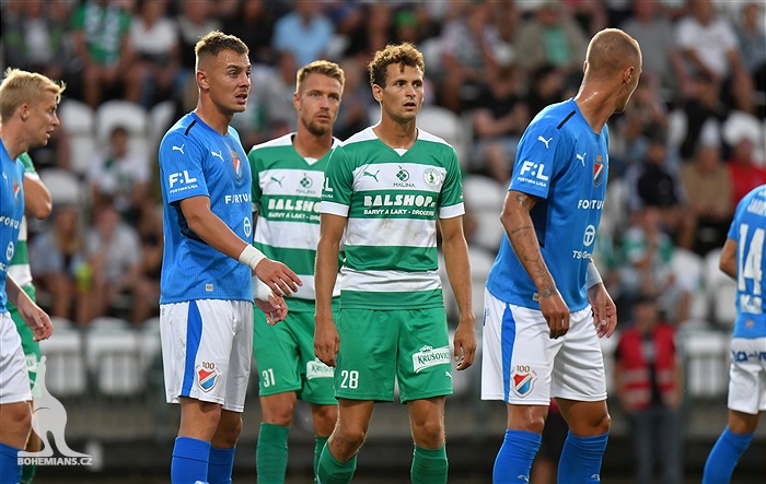 Bohemians - Ostrava 3:3 (3:1)