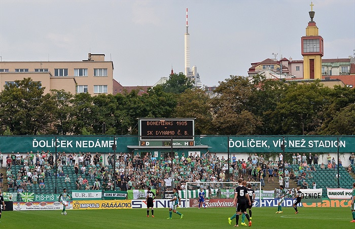 Bohemians Praha 1905 - SK Dynamo České Budějovice 2:0 (2:0)